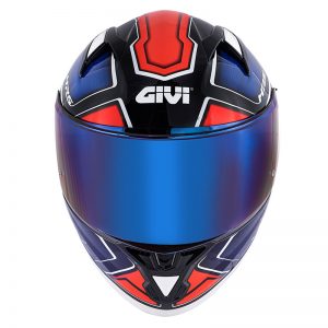 Κράνος Givi H50.6 Sport Deep Blue/Red + ζελατινα IRIDIUM - Image 4