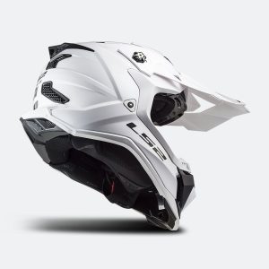 LS2 MX700 Subverter Evo White  Motocross - Image 6