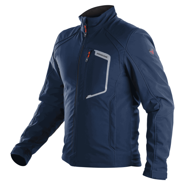 Μπουφάν Nordcode Ergo Softshell dark μπλέ