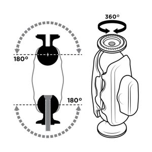 ΒΡΑΧΙΩΝΑΣ ΜΕ ΔΙΠΛΗ ΑΘΡΩΣΗ QUAD LOCK 360 ΜΙΚΡΗ - Image 3