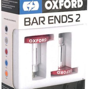 OXFORD ΑΝΤΙΒΑΡΑ ΤΙΜΟΝΙΟΥ BAR ENDS 2 OX595 RED - OX595