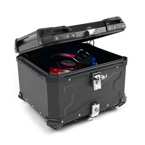Βαλίτσα X-TYPE ALU BAGS 56 λίτρα μαύρη με πιάστρα, εσωτερική επενδυση & μαλακή πλάτη - Image 2
